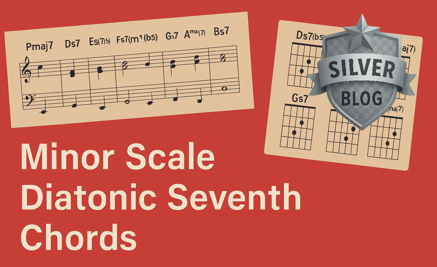 Minor Scale Diatonic Seventh Chords (Silver Members)