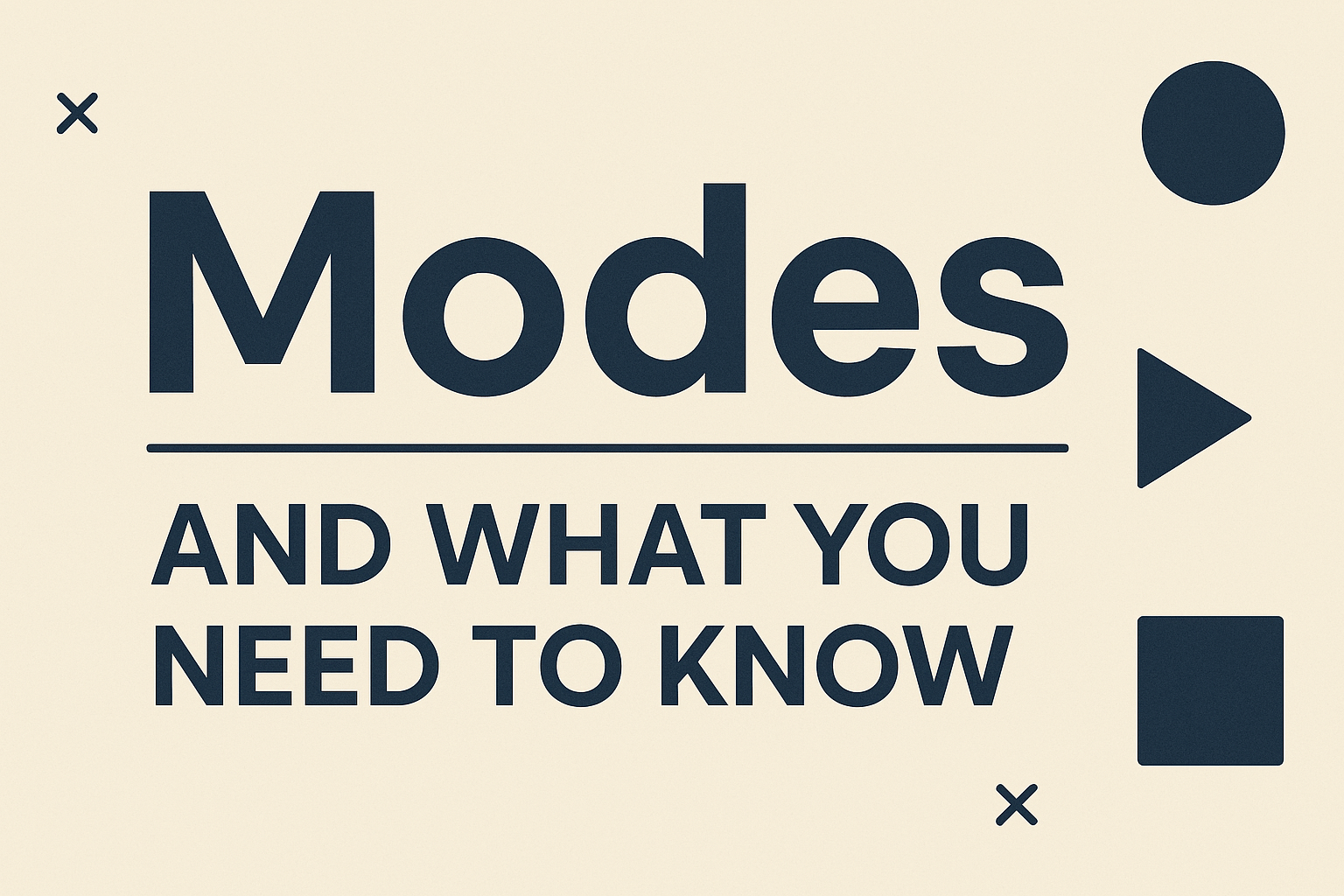 Modes (Non-members)