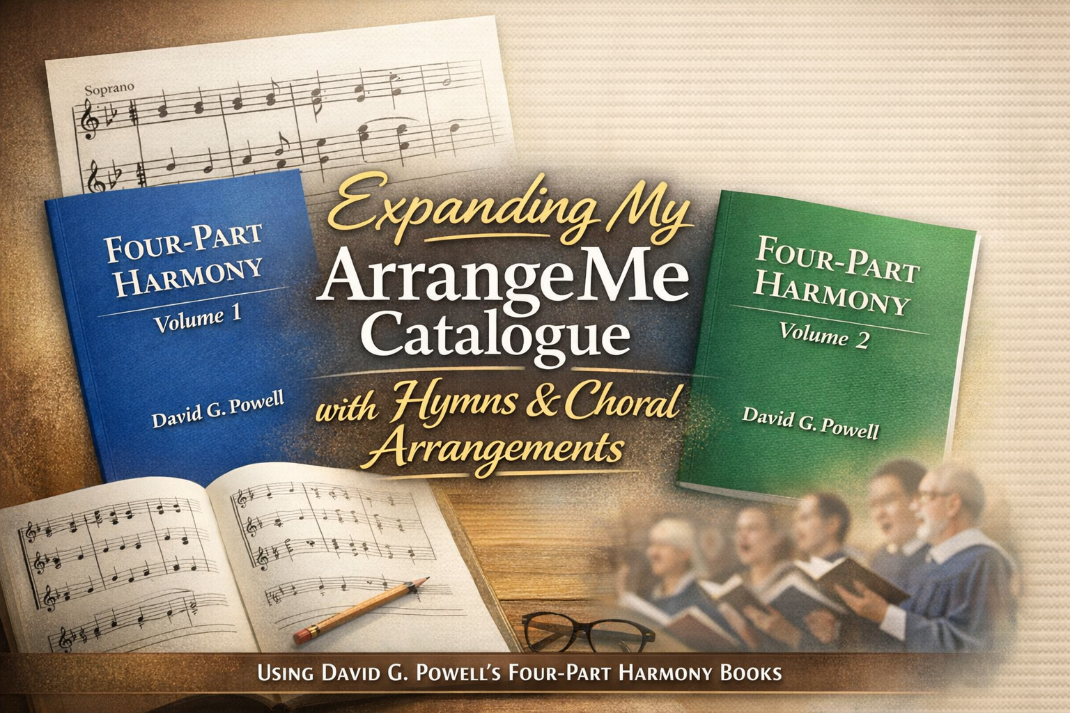 Expanding My ArrangeMe Catalogue with Hymns & Choral Arrangements