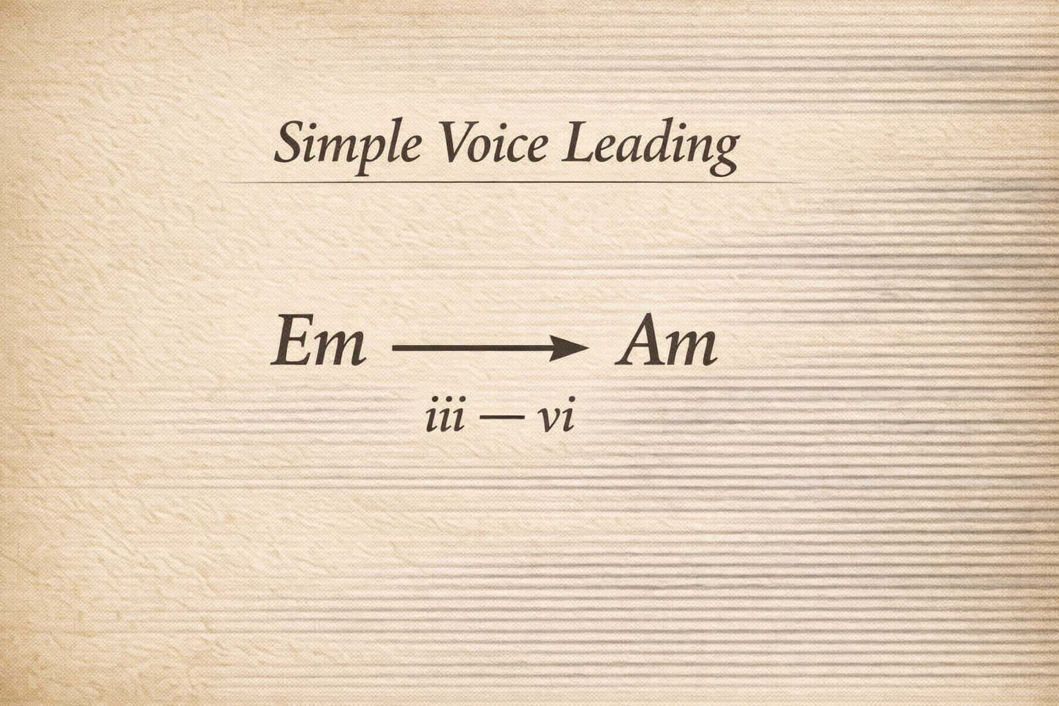 A Tiny Harmonic Move That Always Inspires Me