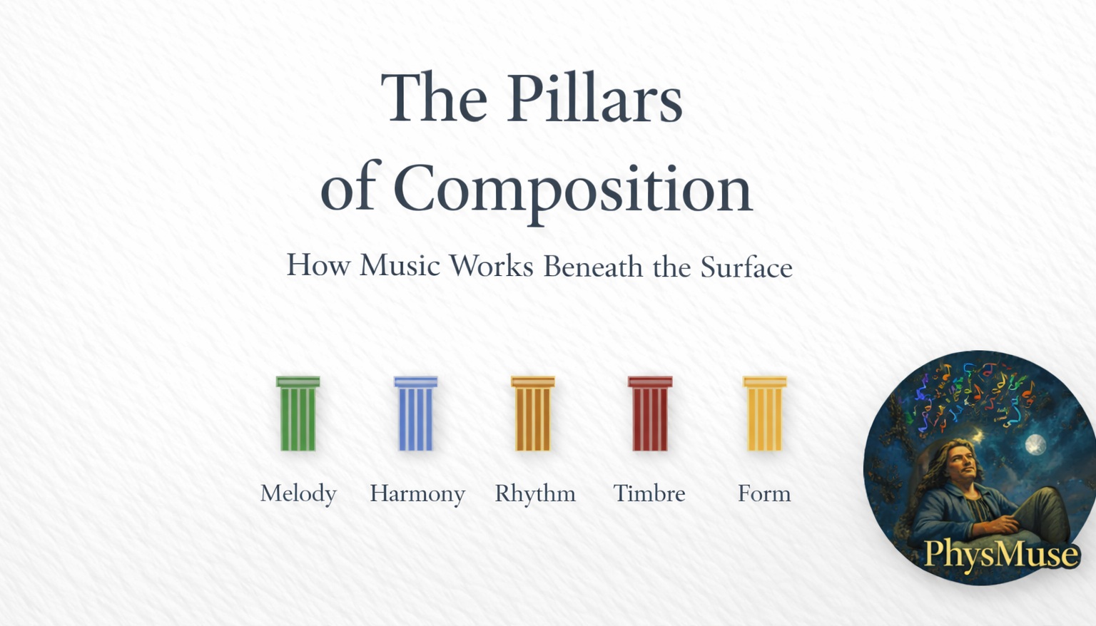 The Pillars of Composition — How Music Works Beneath the Surface